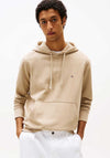 Tommy Hilfiger Essential Flag Embroidery Hoodie, Sand
