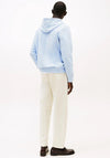 Tommy Hilfiger Essential Flag Embroidery Hoodie, Sky Blue