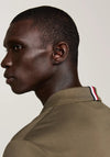 Tommy Hilfiger Essential Flag Embroidery Polo Shirt, Army Green