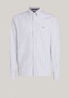 Tommy Hilfiger Heritage Oxford Stripe Shirt, Blue & White