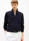 Tommy Hilfiger Essential Half Zip Sweatshirt, Navy