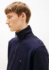 Tommy Hilfiger Essential Half Zip Sweatshirt, Navy