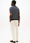 Tommy Hilfiger Essential Knit Stripe Polo Shirt, Desert Sky