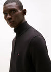 Tommy Hilfiger Essential Quarter Zip Sweatshirt, Black