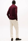 Tommy Hilfiger Essential Quarter Zip Sweater, Deep Burgundy
