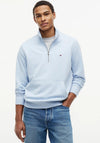 Tommy Hilfiger Essential Quarter Zip Sweatshirt, Breezy Blue
