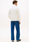 Tommy Hilfiger Essential Quarter Zip Sweatshirt, Ivory