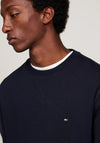 Tommy Hilfiger Essential Fleece Crew Neck Sweatshirt, Navy