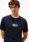 Tommy Hilfiger Flag Box T-Shirt, Desert Sky