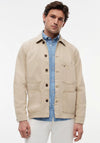 Tommy Hilfiger Flag Embroidery Overshirt, Beige