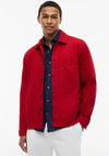 Tommy Hilfiger Flag Embroidery Overshirt, Medium Red