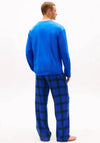 TOMMY HILFIGER LS FLANNEL SLIPPERS SET BOXED