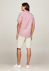 Tommy Hilfiger Flex 1985 Short Sleeve Shirt, Laser Pink