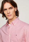 Tommy Hilfiger Flex 1985 Short Sleeve Shirt, Laser Pink