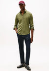 Tommy Hilfiger Flex Flannel Shirt, Bottle Green