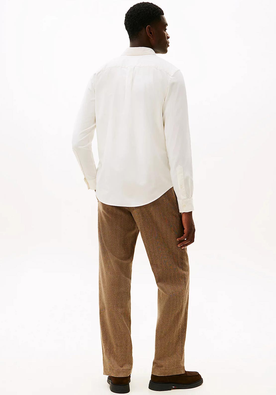 Tommy Hilfiger Flex Flannel Shirt, Ivory