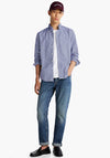 Tommy Hilfiger Flex Gingham Poplin Shirt, Wedge Blue