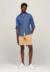 Tommy Hilfiger Flex Micro Print Shirt, Anchor Blue