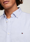 Tommy Hilfiger Flex Micro Print Shirt, Cloudy Blue