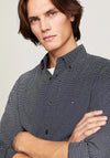 Tommy Hilfiger Flex Mini Geo Print Shirt, Carbon Navy