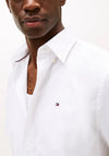 Tommy Hilfiger Flex Poplin Short Sleeve Shirt, White