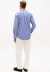 Tommy Hilfiger Flex Poplin Stripe Shirt, Wedge Blue