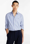 Tommy Hilfiger Flex Stripe Poplin Shirt, Wedge Blue