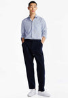 Tommy Hilfiger Flex Stripe Poplin Shirt, Wedge Blue