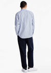 Tommy Hilfiger Flex Stripe Poplin Shirt, Wedge Blue