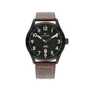 Tommy Hilfiger Men’s Forrest Watch, Brown & Black