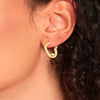 Tommy Hilfiger Heart Earrings, Gold