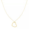 Tommy Hilfiger Heart Necklace, Gold