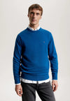 Tommy Hilfiger Heathered Knit Cashmere Sweater, Deep Indigo