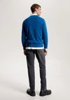Tommy Hilfiger Heathered Knit Cashmere Sweater, Deep Indigo