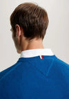Tommy Hilfiger Heathered Knit Cashmere Sweater, Deep Indigo
