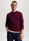 Tommy Hilfiger Heathered Knit Cashmere Sweater, Rouge