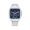 Tommy Hilfiger Men’s Herald Watch, Silver & Blue