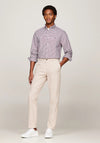 Tommy Hilfiger Gingham Oxford Shirt, Heritage Plum