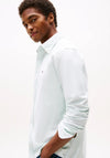 Tommy Hilfiger Heritage Stripe Oxford Shirt, Green & White