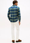 Tommy Hilfiger Hero Tartan Flannel Shirt, Ornamental Green