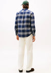 Tommy Hilfiger Hero Tartan Flannel Shirt, Preppy Navy
