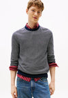 Tommy Hilfiger Herringbone Knit Sweater, Navy
