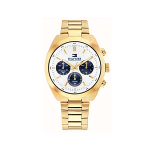 Tommy Hilfiger Men’s Hudson Quartz Watch, Gold