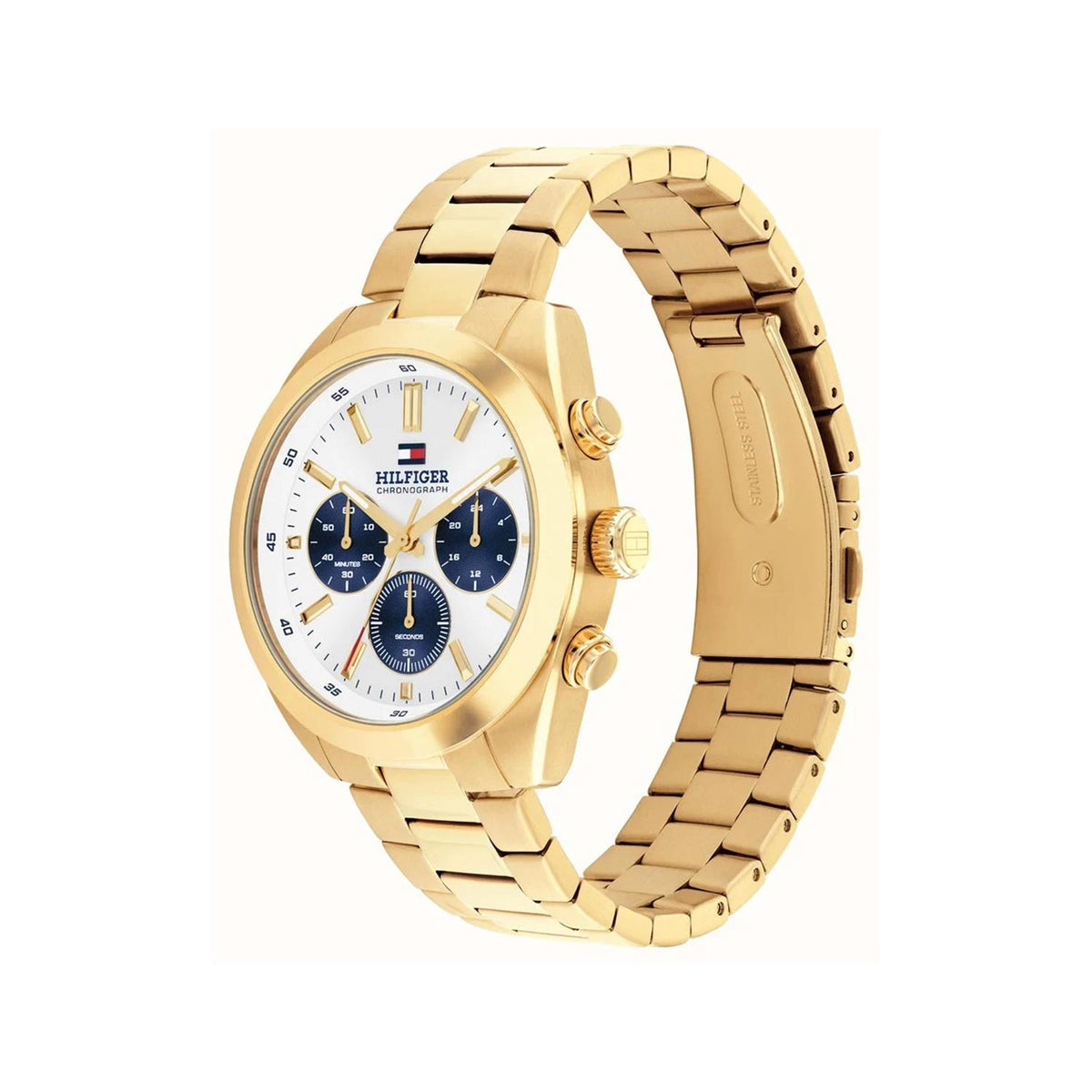 Tommy Hilfiger Men’s Hudson Quartz Watch, Gold