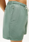 Tommy Hilfiger Ithaca Stripe Swim Shorts, Mint Green & Army Green