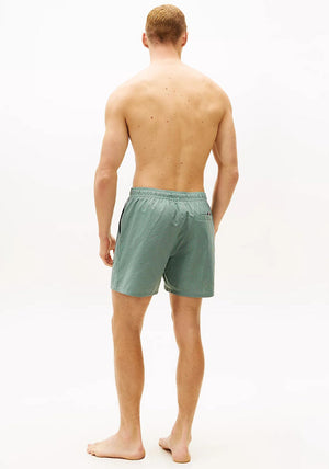 Tommy Hilfiger Ithaca Stripe Swim Shorts, Mint Green & Army Green