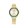 Tommy Hilfiger Ladies Jade Watch, Gold & Green