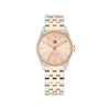Tommy Hifiger Ladies Jade Watch, Rose Gold & Silver