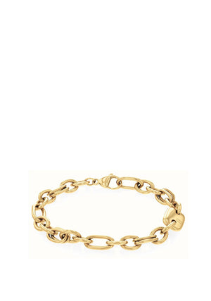 Tommy Hilfiger Ladies Chain Link Bracelet, Gold
