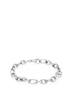 Tommy Hilfiger Ladies Chain Link Bracelet, Silver